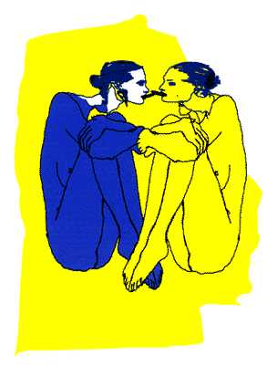 two girls in love
